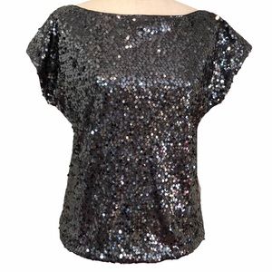 Express sequin blouse